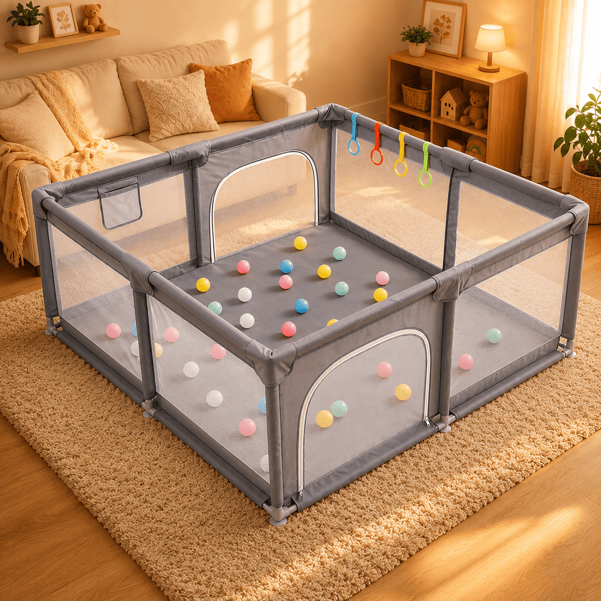 Parc Bébé Pliable - Zéphyr