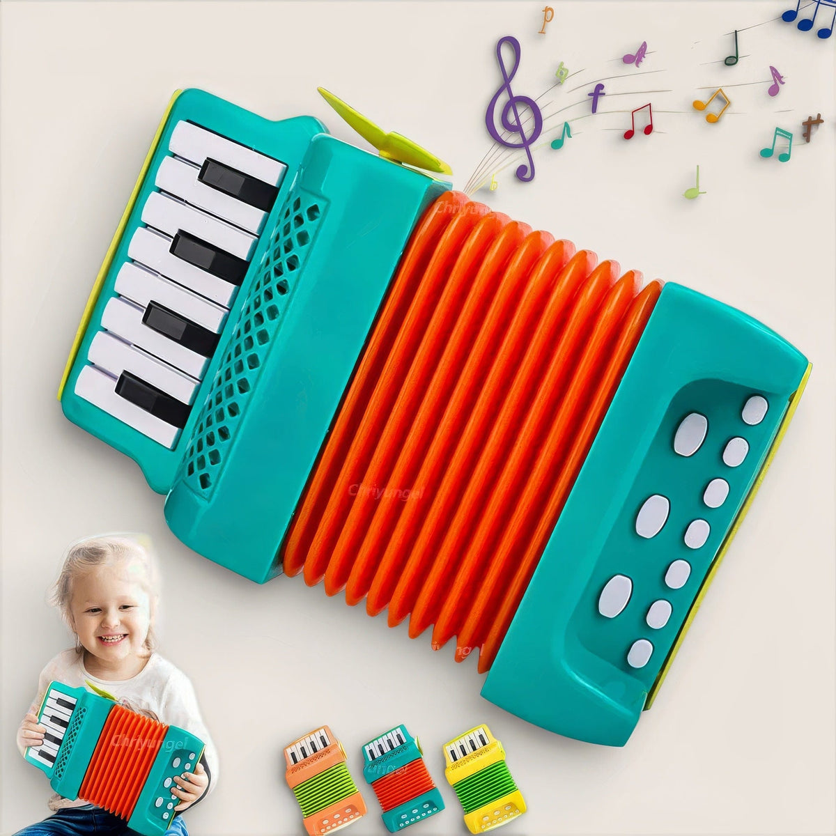 Espace éveil  Accordéon Jouet - Gaston