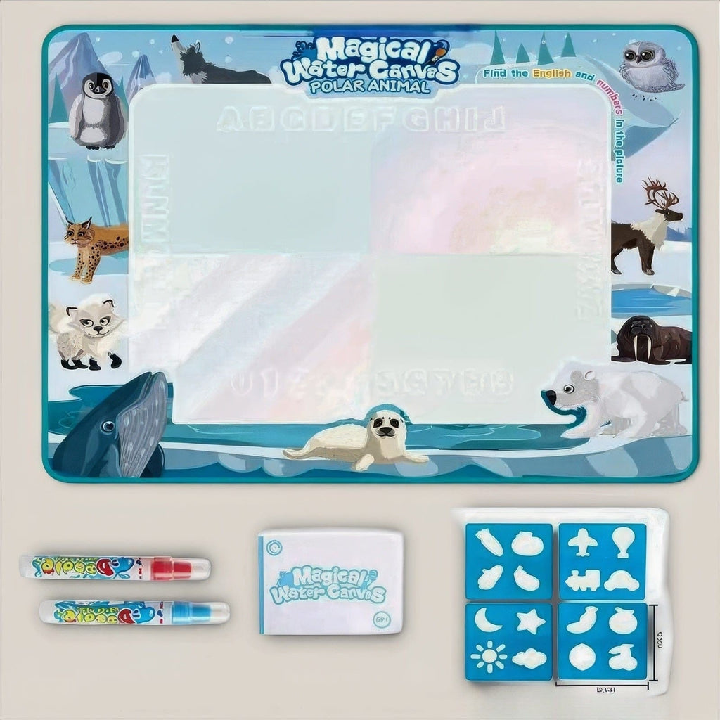 Espace éveil  Animaux Marins Tapis De Dessin Magique - Marcus