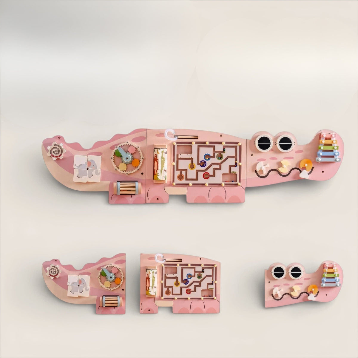 Espace éveil  Busy Board Mural - Hélène