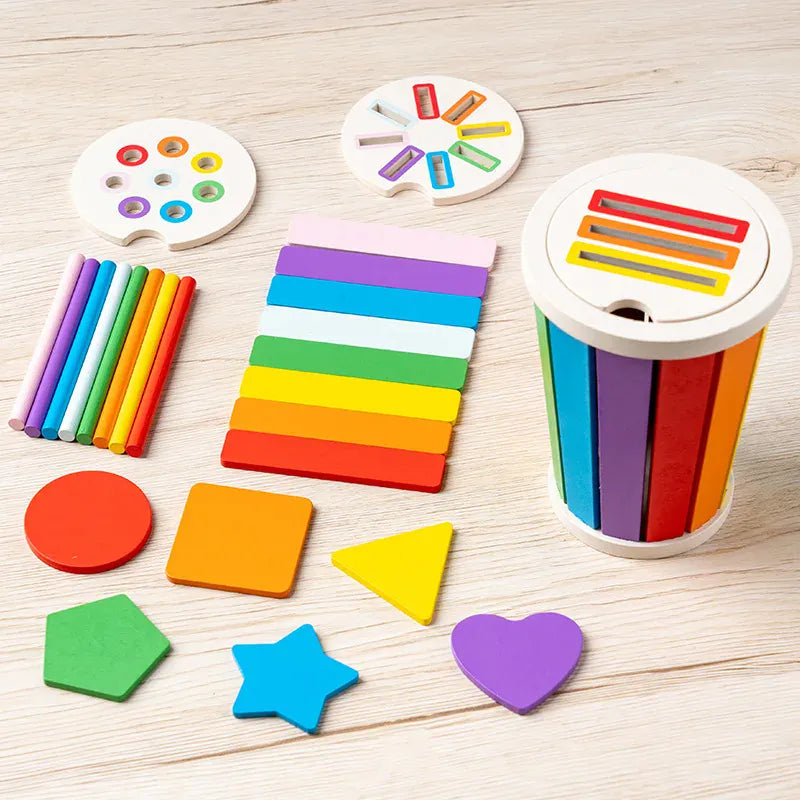 Espace éveil  Couleur Jeu Educatif En Bois - Polo
