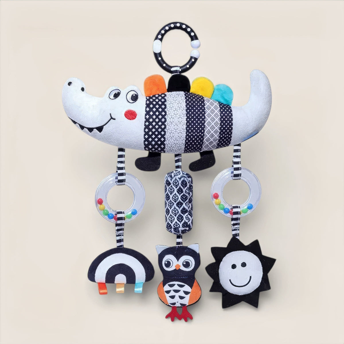 Espace éveil  Crocodile Mobile Bébé Animaux - Igor