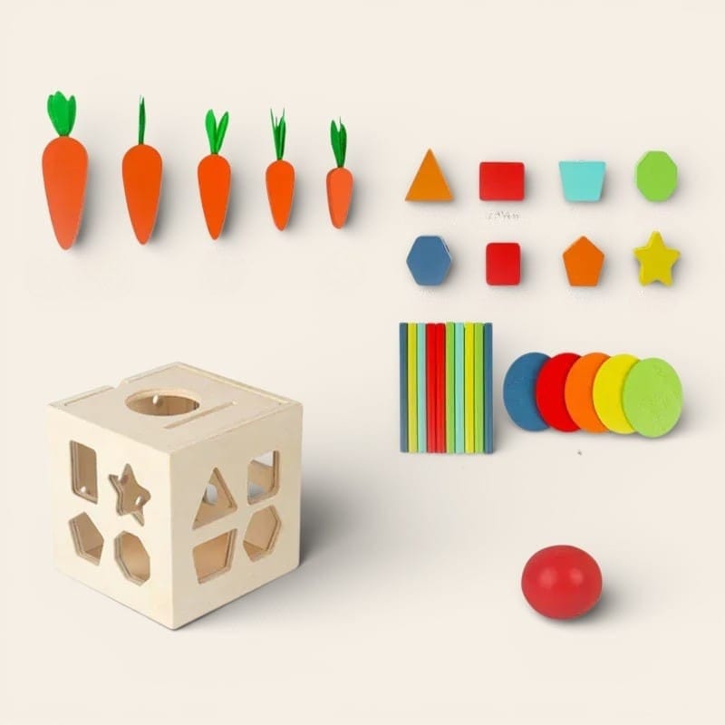 Espace éveil  Cube D'activité Bébé - Nathan