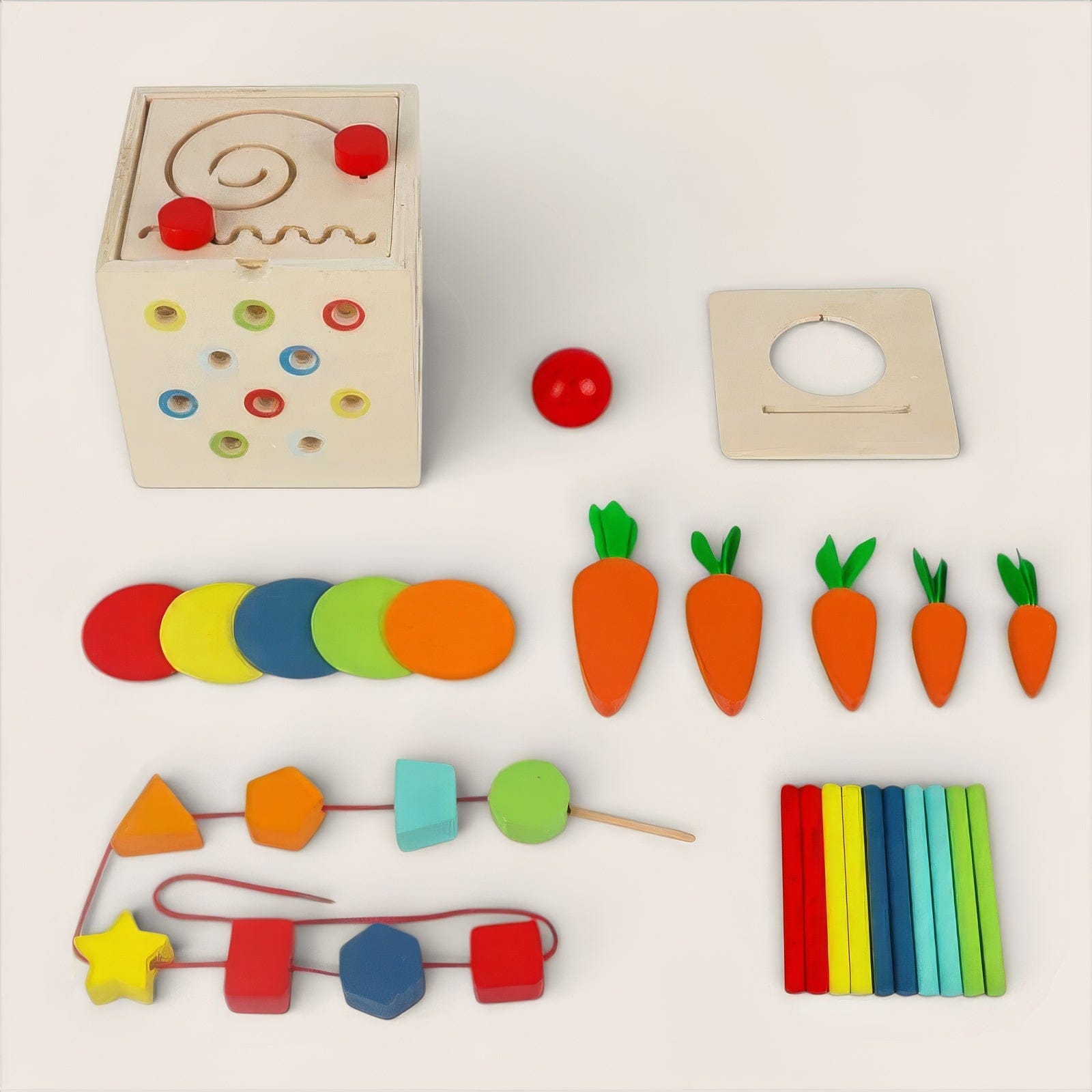 Espace éveil  Cube D'activité Bébé - Nathan Image