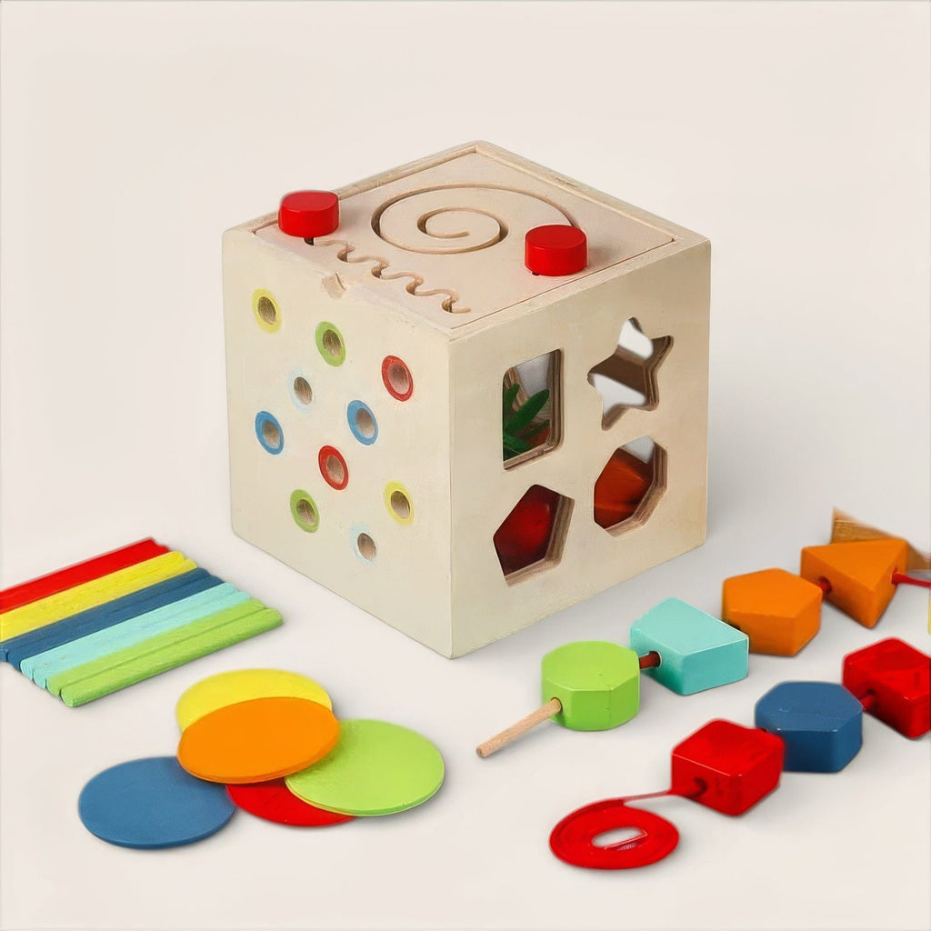 Espace éveil  Cube D'activité Bébé - Nathan