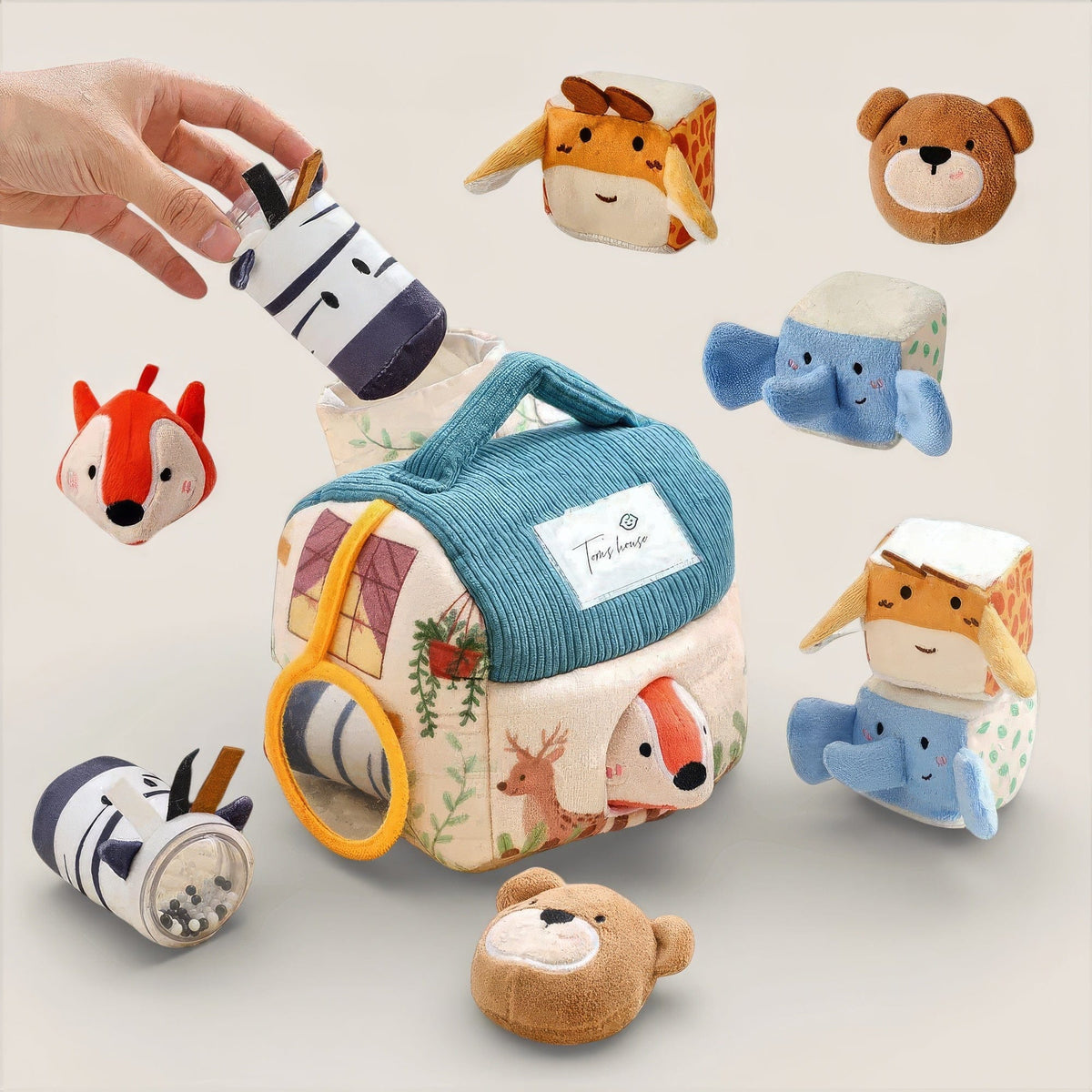 Espace éveil  Cube Sensorielle Bébé - Xav