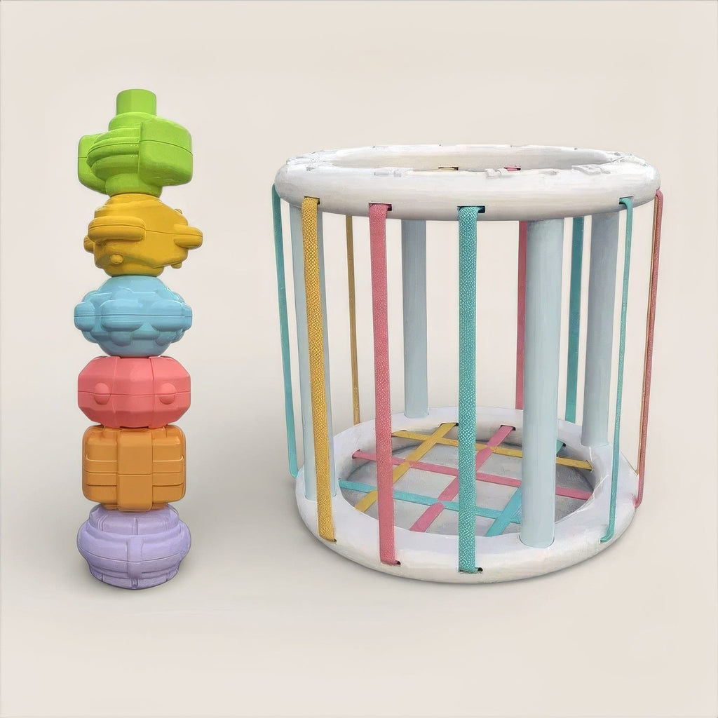 Espace éveil  Cylindre Cube Montessori - Noélio