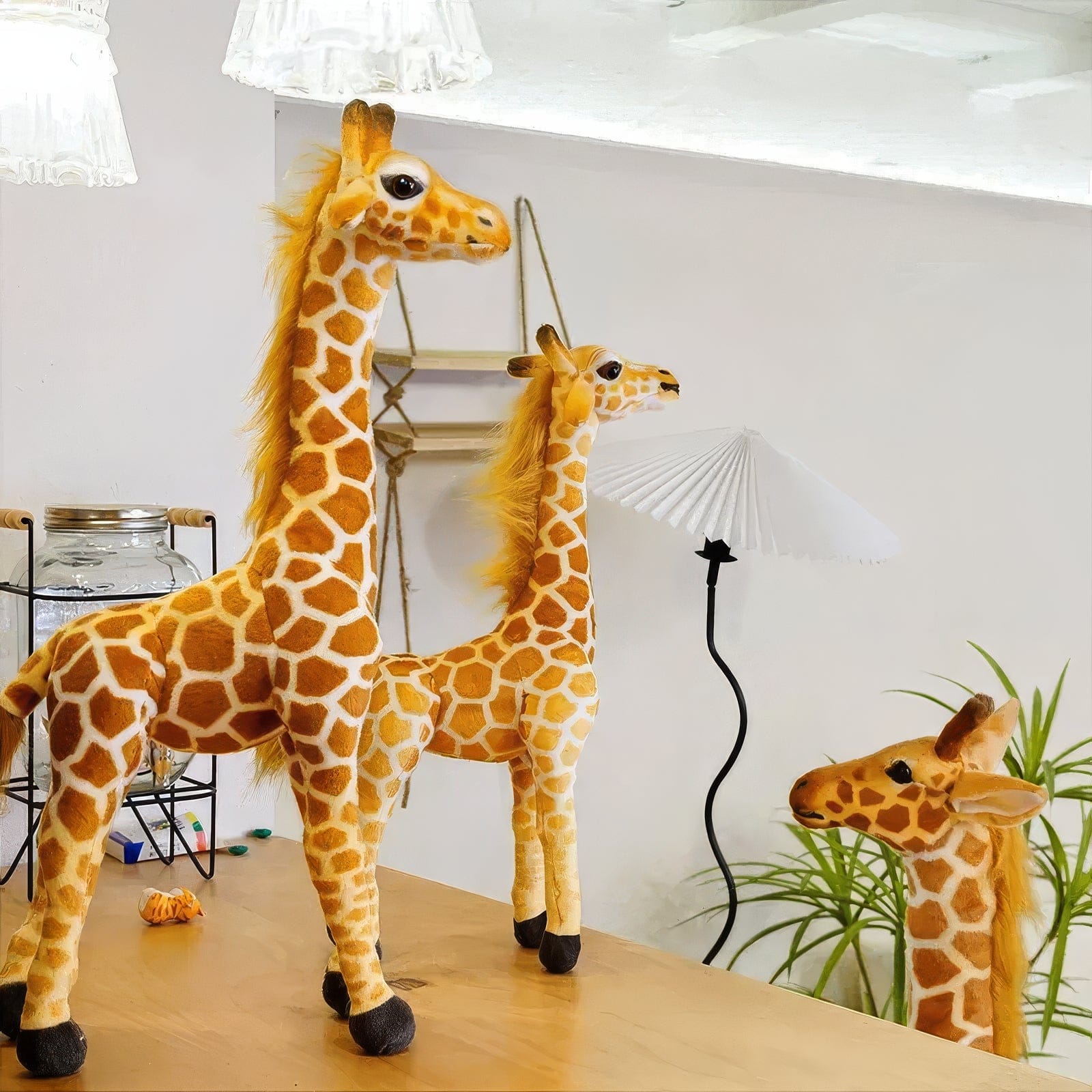Espace éveil  Doudou Girafe - Alba Image