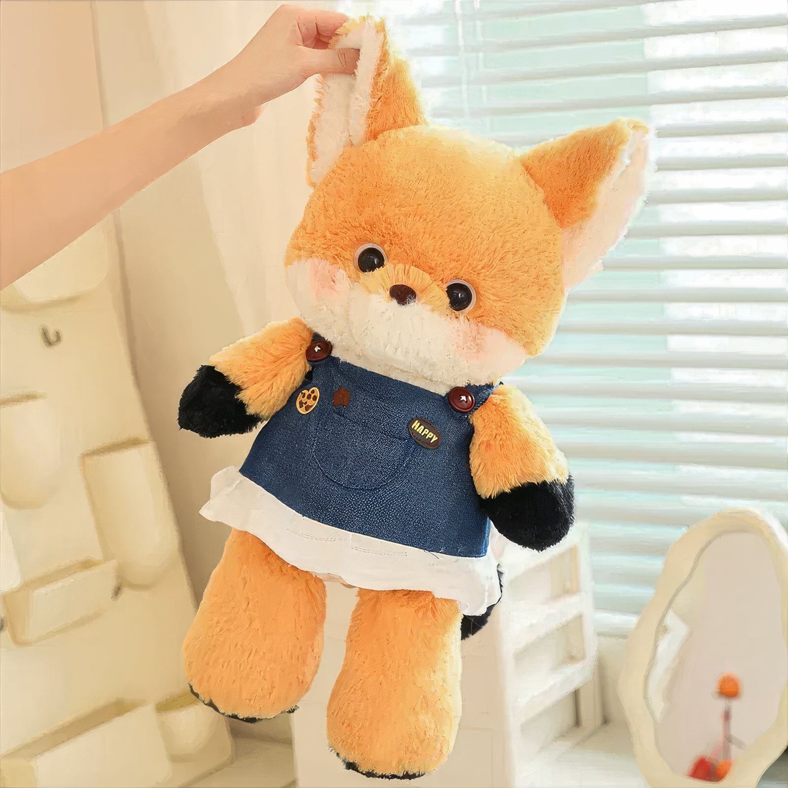 Espace éveil  Doudou Renard - Milo Image