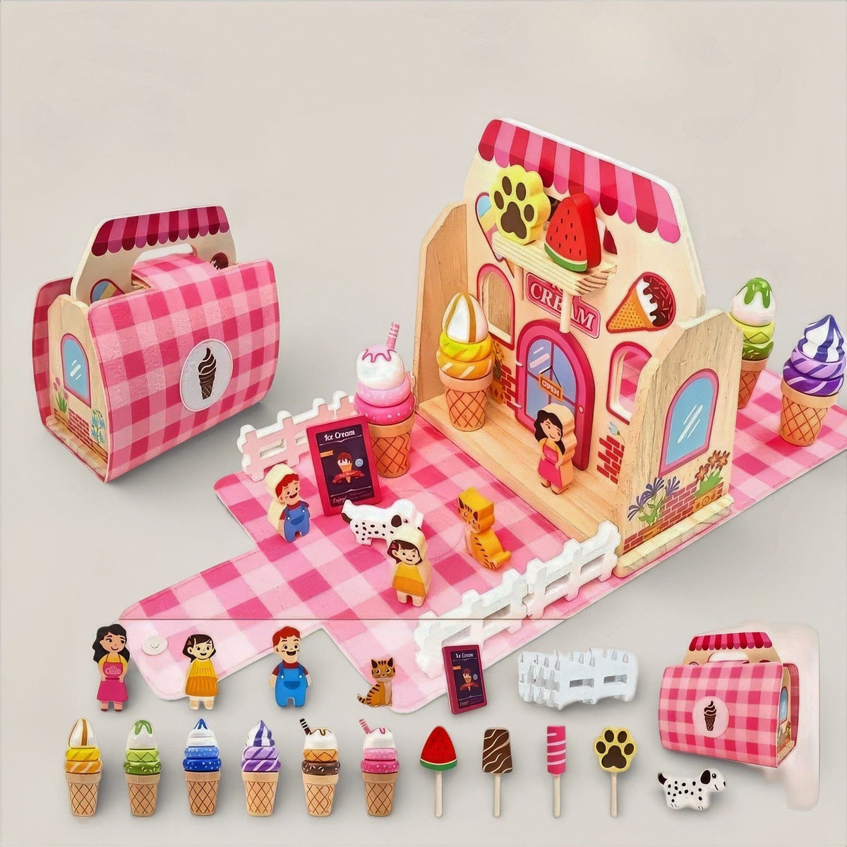 Espace éveil  Glacier Mon Cartable Montessori - Yasmine