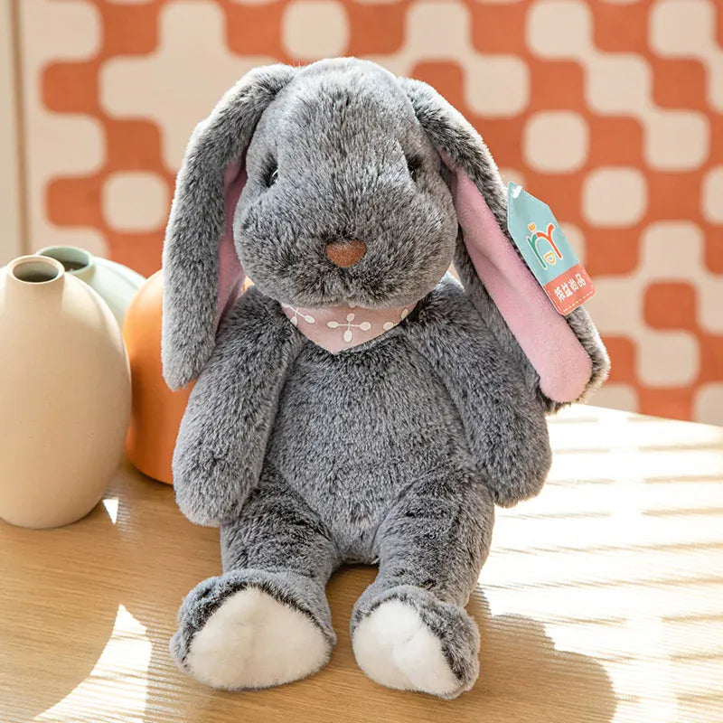 Espace éveil  Gris / 35cm Doudou Lapin - Camille