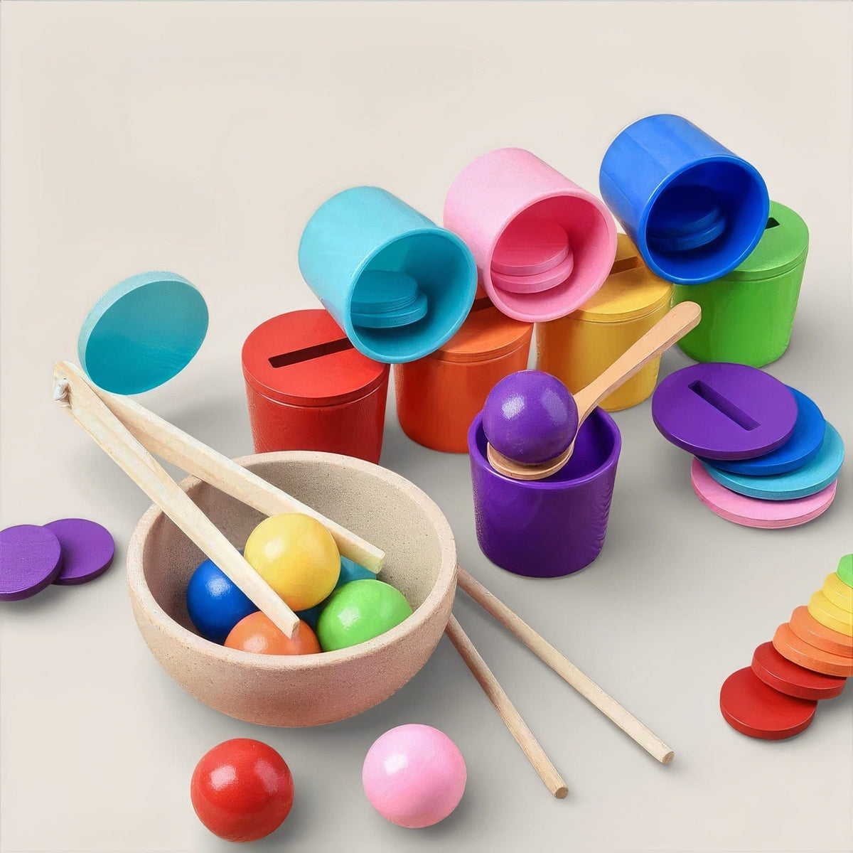 Espace éveil  Jeu Tri Des Couleurs - Soan