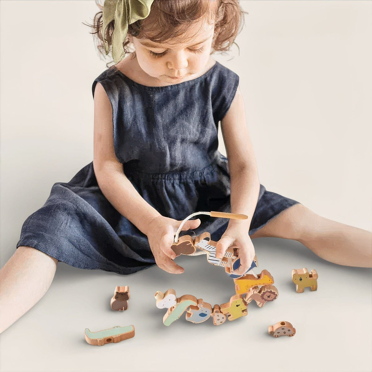 Espace éveil  Jouet Enfilage - Isis