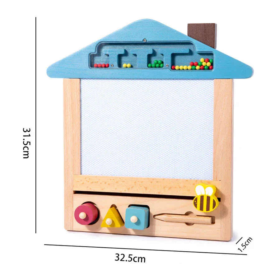 Espace éveil  Magnetic DIY Drawing Board Montessori Educational Learning Painting Toys For Kid Boys and Girls Early education
