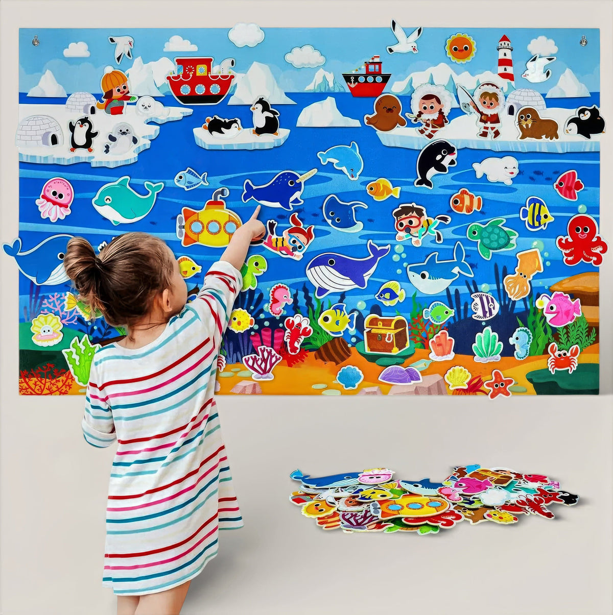 Espace éveil  Mer Tableau Histoire - Maël