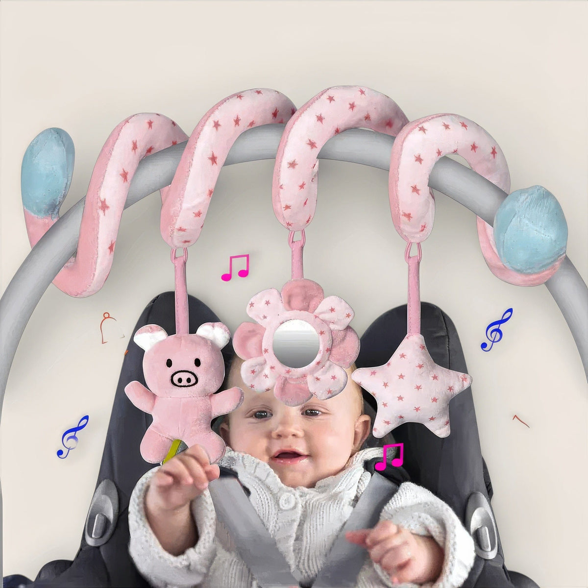 Espace éveil  Mobile Bébé Poussette