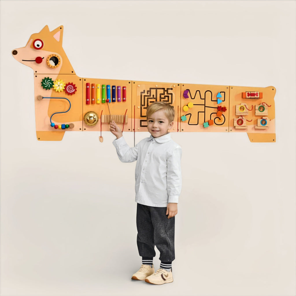 Espace éveil  Panneau D'activité Mural Montessori - Pavlo