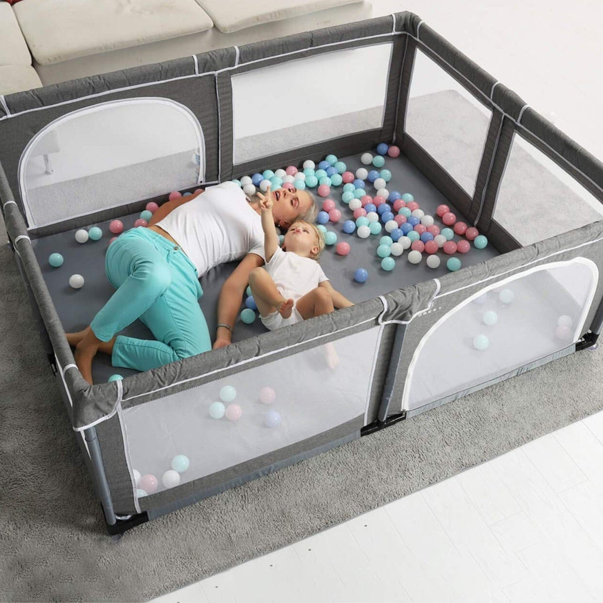 Espace éveil  Parc Bébé Pliable - Zéphyr