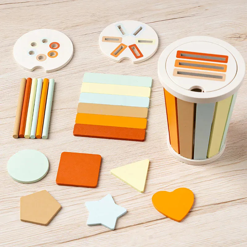 Espace éveil  Pastel Jeu Educatif En Bois - Polo