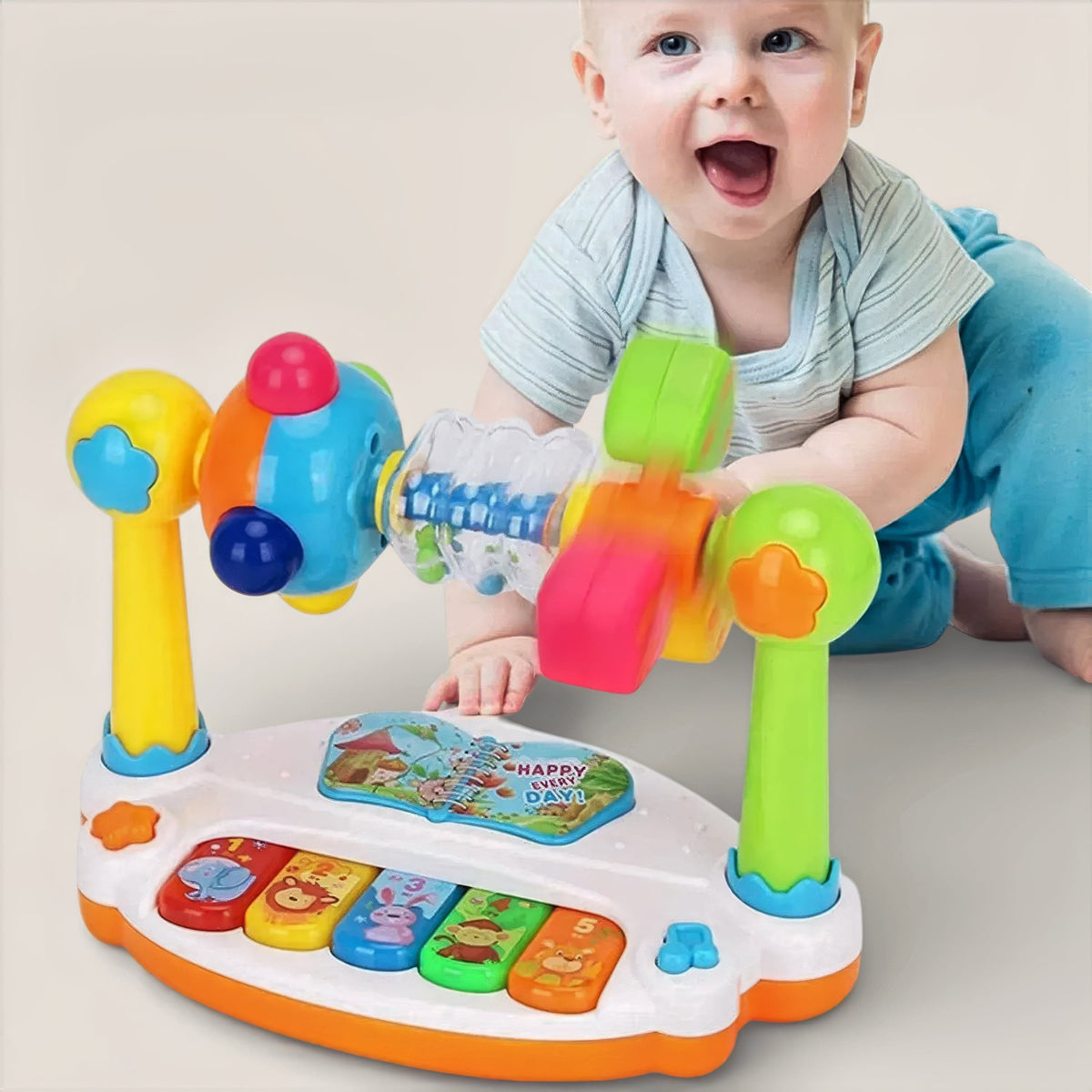 Espace éveil  Piano Musical Bébé - Kiki