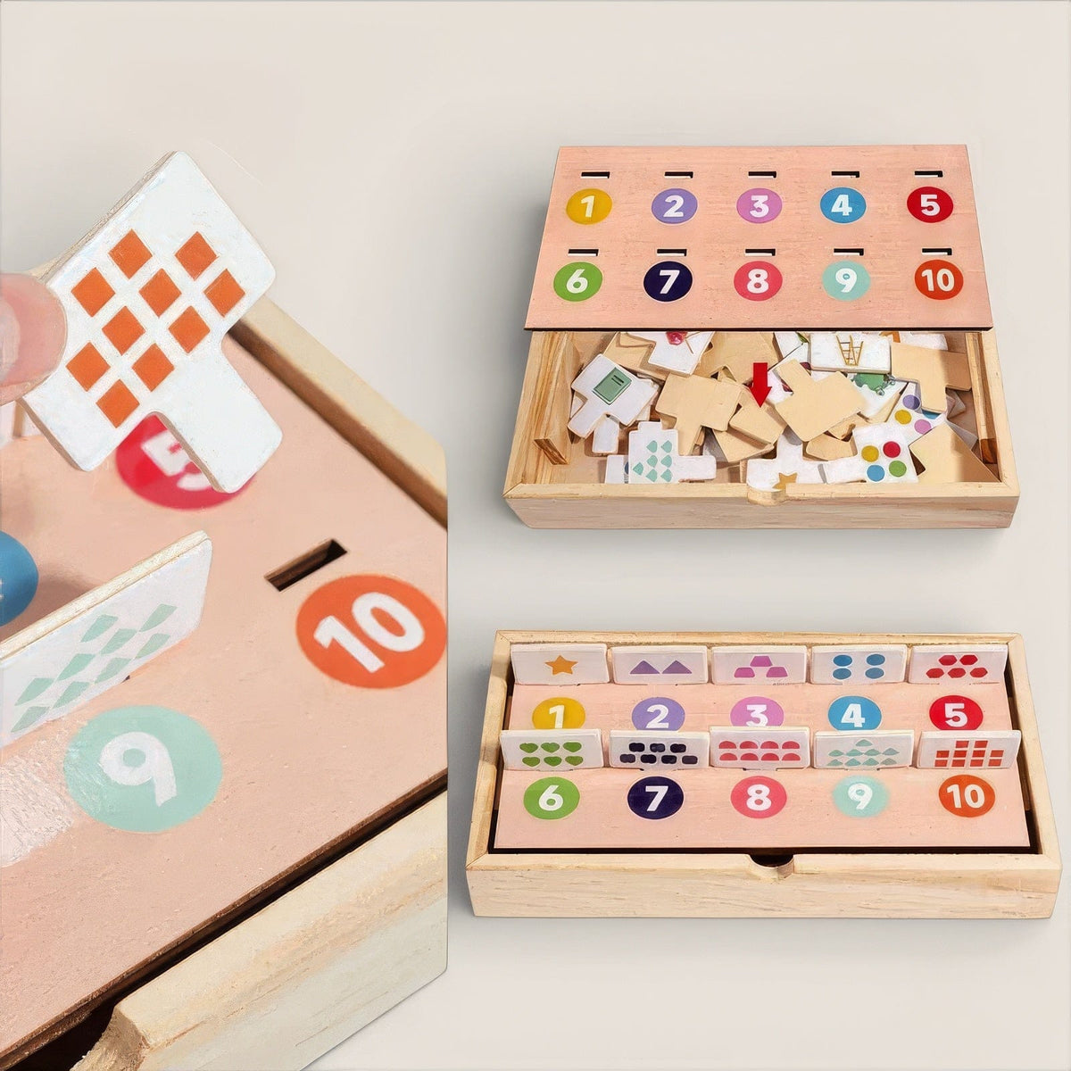 Espace éveil  Puzzle En Bois Montessori - Hector