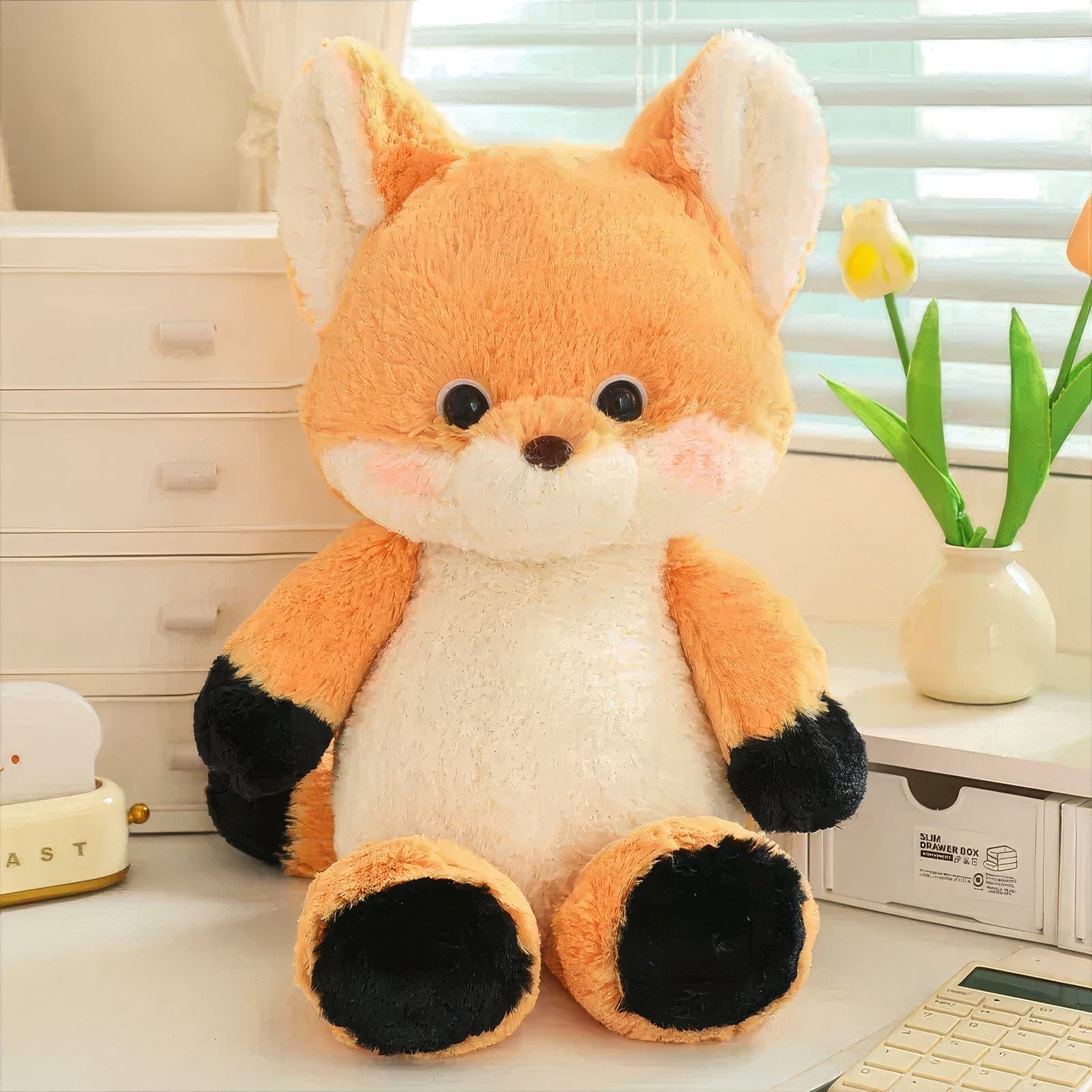 Espace éveil  Renard / 50cm Doudou Renard - Milo Image