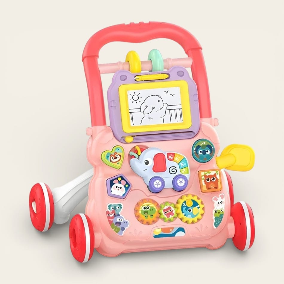 Espace éveil  Rose Chariot De Marche Bébé - Tom