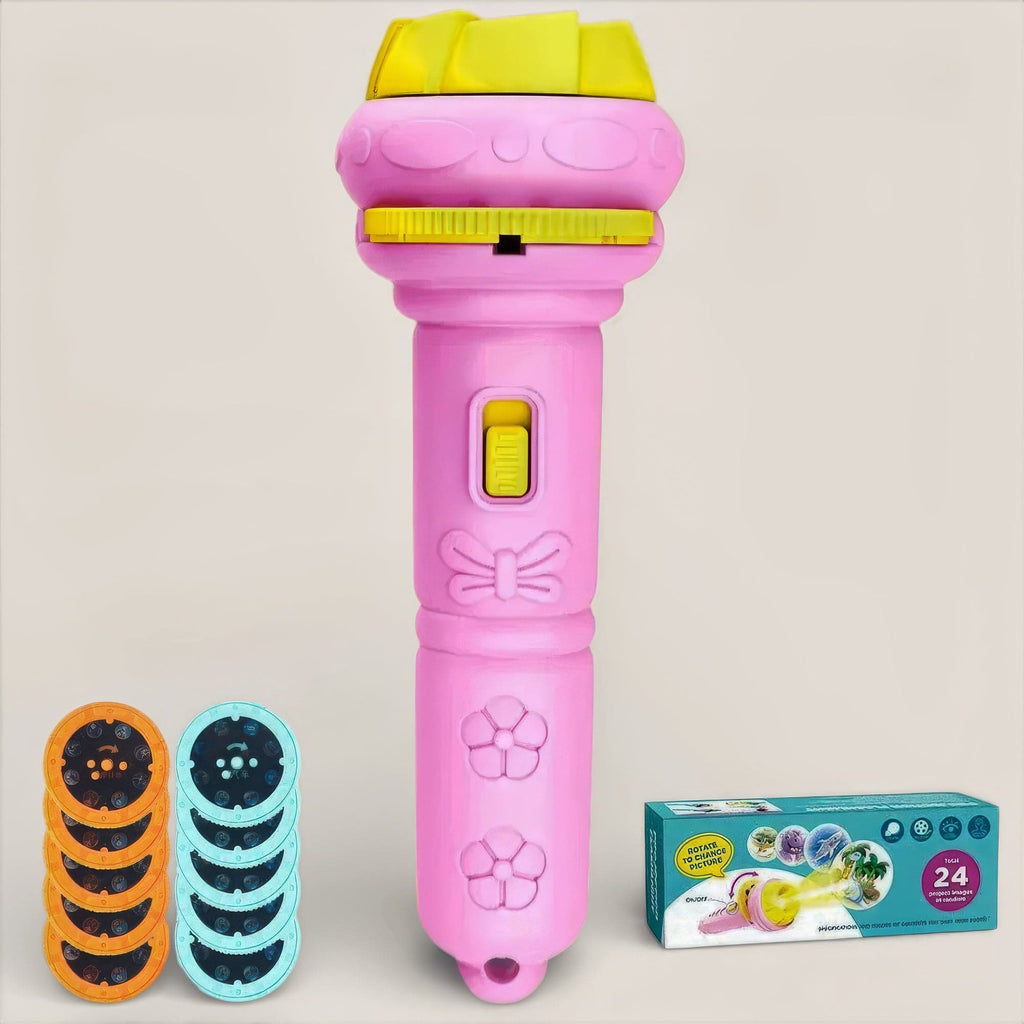 Espace éveil  Rose Jouet Lampe Torche - Zyno
