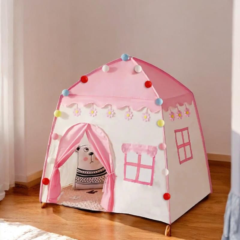 Espace éveil  Rose Tente De Jeu Enfant - Maëlio