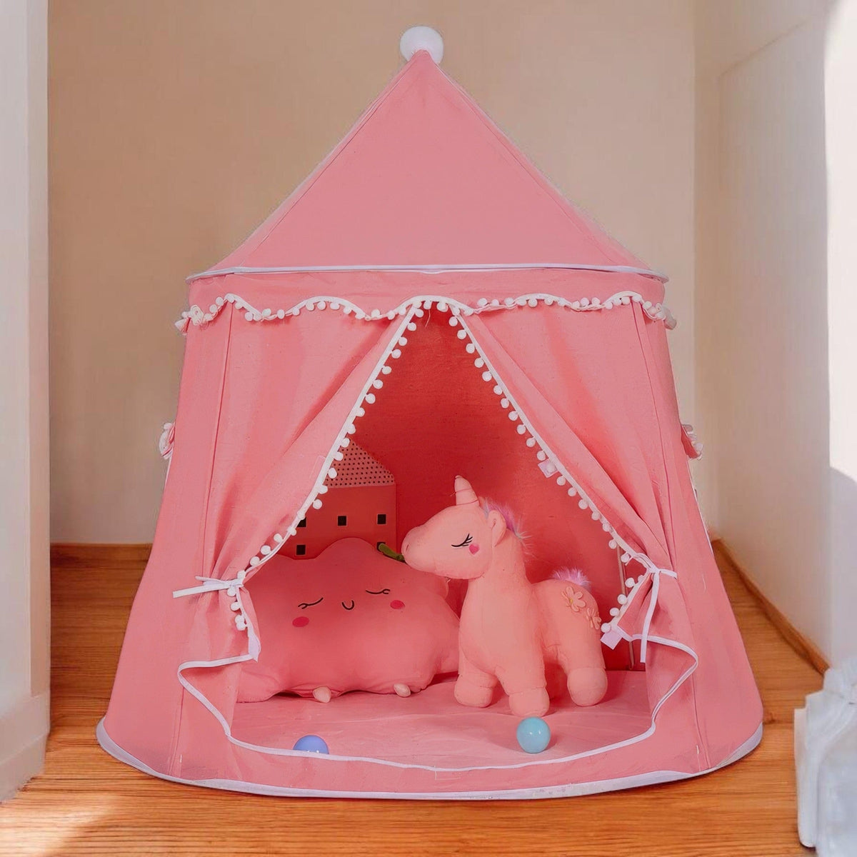 Espace éveil  Rose Tente Enfant - Elouan