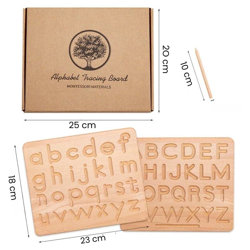 Espace éveil  Set 1 Planche En Bois Montessori - Noam