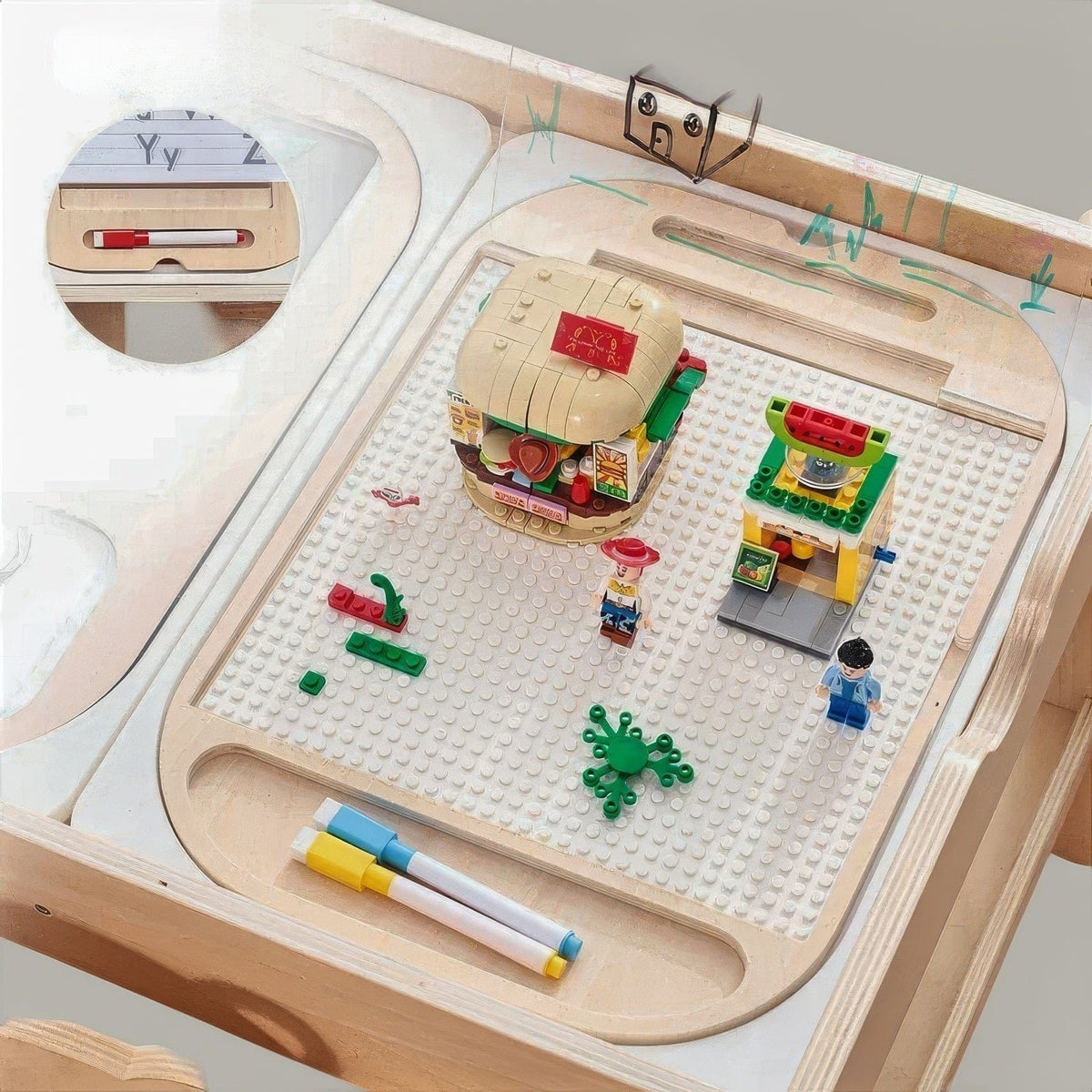 Espace éveil  Table Sensorielle Montessori - Margot