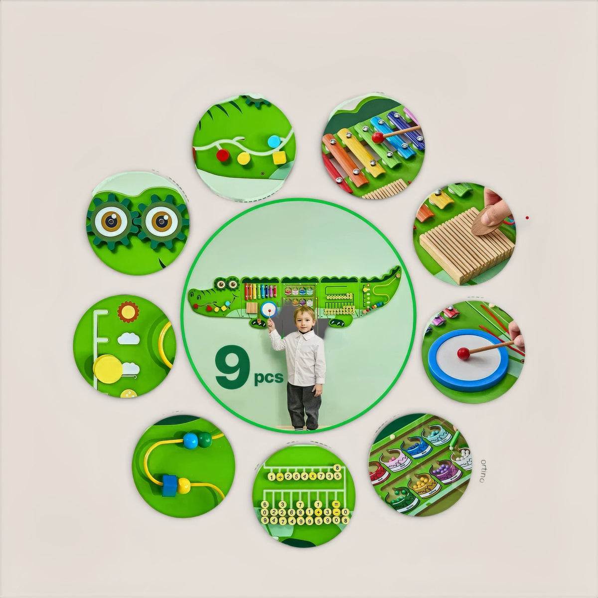 Espace éveil  Tableau Mural Montessori - Sierra