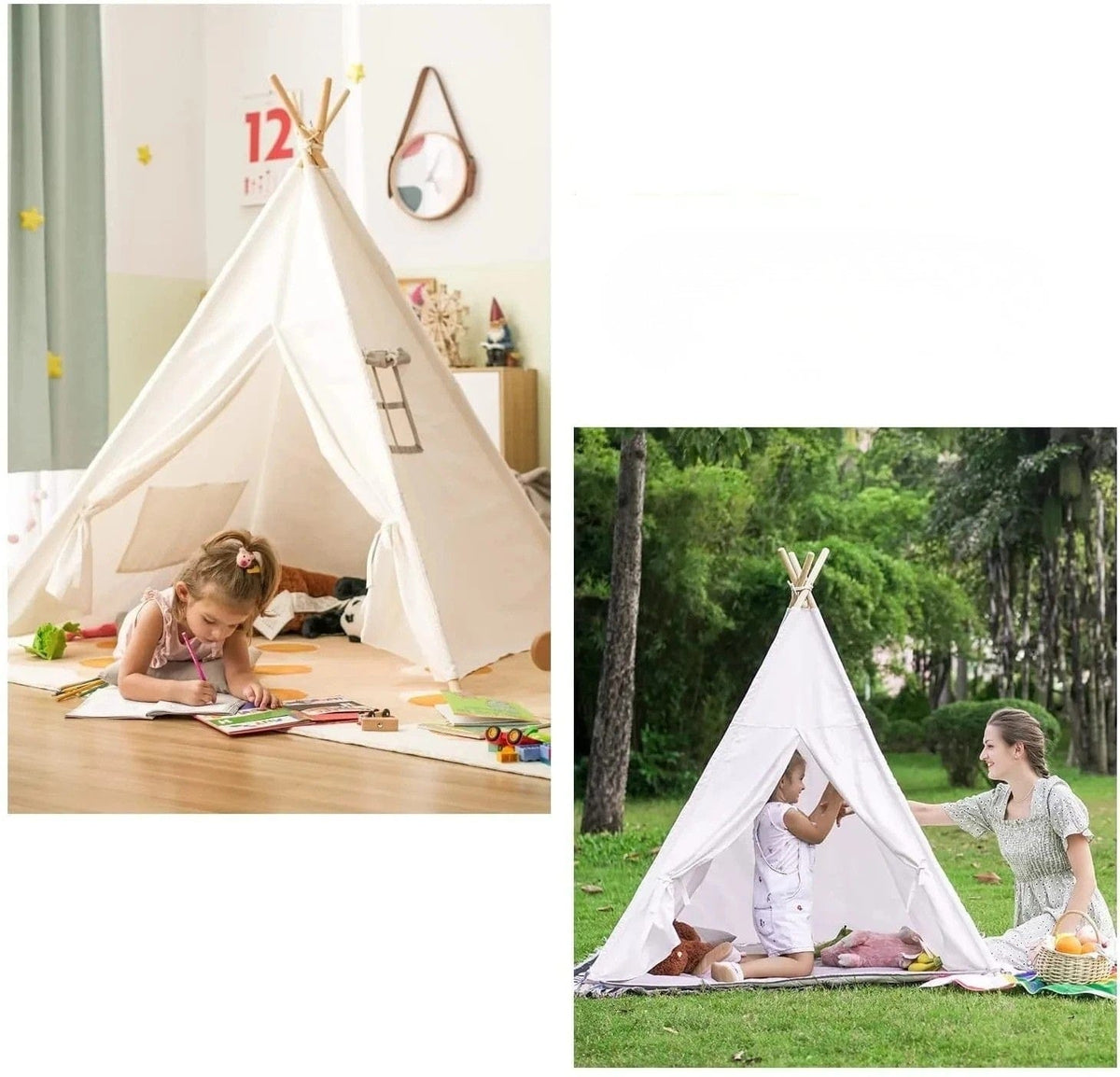 Espace éveil  Tente Tipi Enfant - Alix