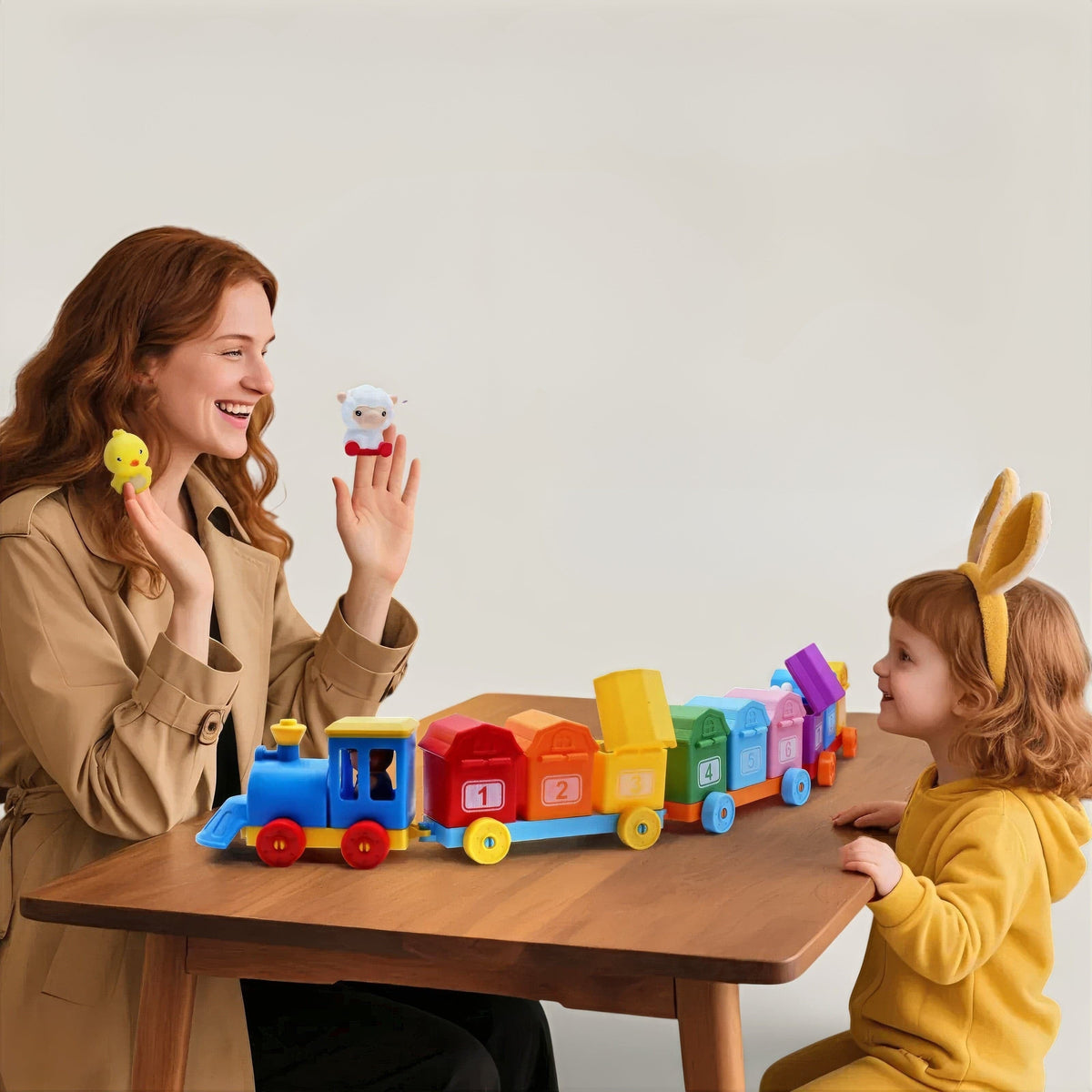 Espace éveil  Train De La Ferme - Kali