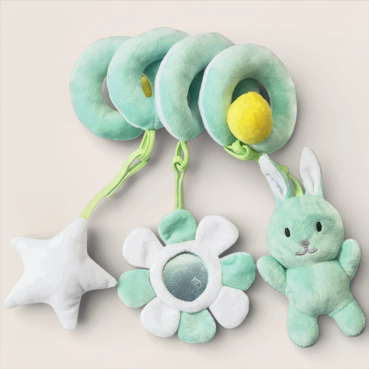 Espace éveil  Vert Mobile Bébé Poussette