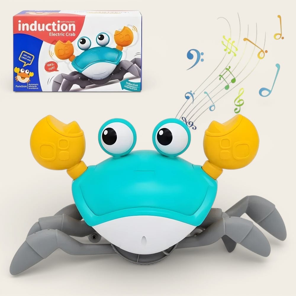 Ma boutique Bleu Crabe Jouet Bébé Interactif - Craby
