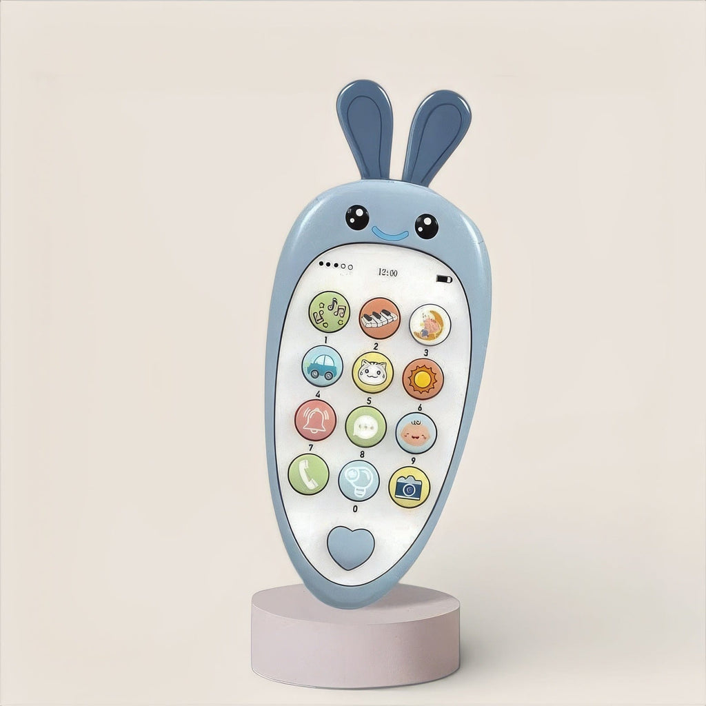 Ma boutique Lapin Bleu Téléphone Jouet Bébé Interactif - Coucou
