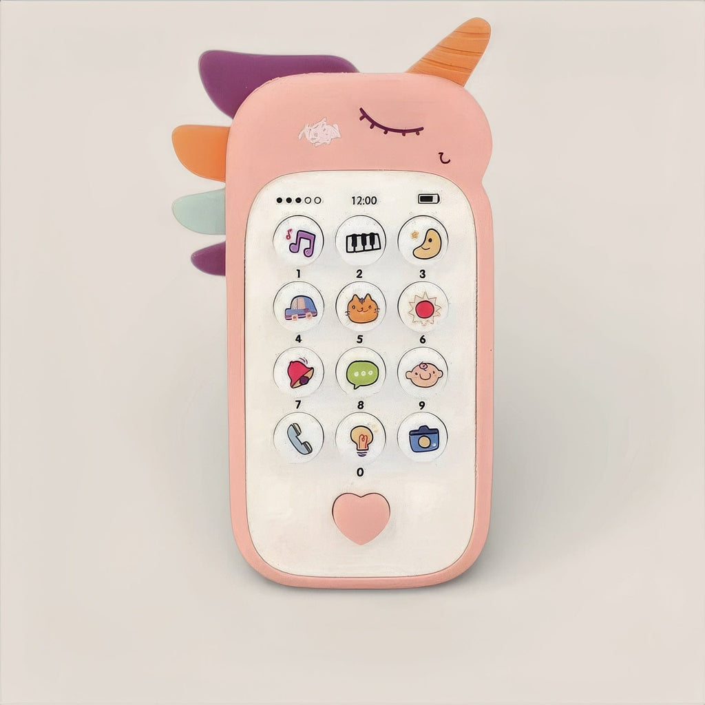 Ma boutique Licorne Rose Téléphone Jouet Bébé Interactif - Coucou