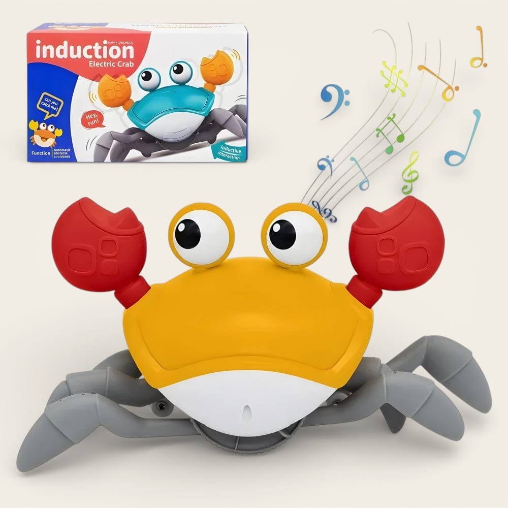 Ma boutique Orange Crabe Jouet Bébé Interactif - Craby