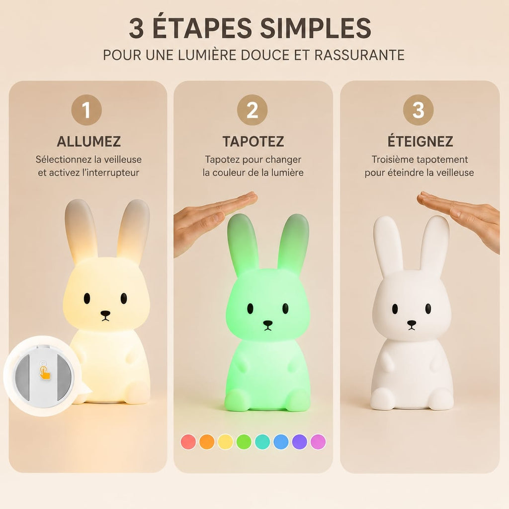 Veilleuse Bébé - Zéno